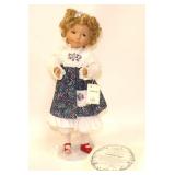 Knowles Effner 14' Goldilocks Porcelain Doll