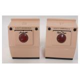 Pink Westinghouse Washer Dryer Salt & Pepper Set