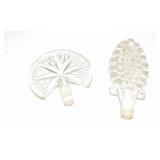 2 Perfume Bottle Crystal Stoppers