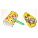 Vintage Tin Litho Noisemakers