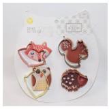 Wilton Autumn Animals Cookie Cutter Set