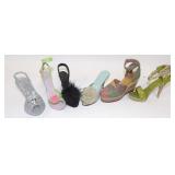 Lot of Miniature Shoe Figurines