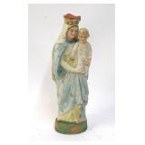 Antique Porcelain Mary & Jesus Figurine