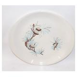 MCM Turquoise Pinecone American Heritage Platter