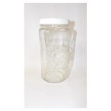 Golden Harvest Glass Canister