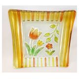 Fused Glass Spring Bouquet
