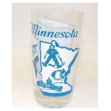Minnesota Souvenir Glass