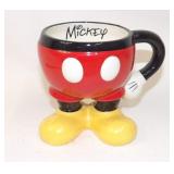 Disney Mickey Mouse Torso Feet Figural Mug