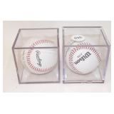 New Wilson & Rawlings Leather Baseballs