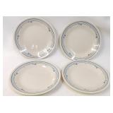 4 Corelle Country Violets Bread Plates