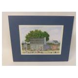 Jack Meyer Black Americana Print