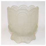 LE Smith Moon & Stars Squat Frosted Vessel