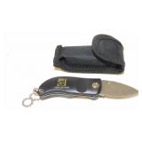 Drake Advertising Lock Back Pocketknife w/Case