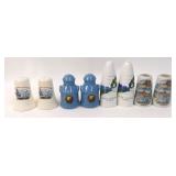4 Pair of Souvenir Salt & Pepper Shakers