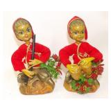 Tilso MCM Pixie Elf Musician Figurines