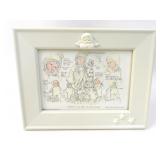 Dept 56 Snowbabies Framed Print