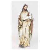 Vintage Jesus the Good Shephard Statue Figurine
