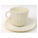 Belleek Ireland Demitasse Cup Saucer Set