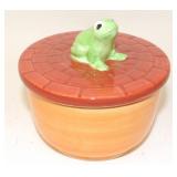 Frog Lidded Dish