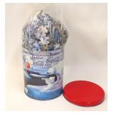 Coca-Cola Polar Bear Puzzle with Tin
