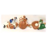 Set 3 Burwood Sports Wall Plaques