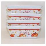 Royal Norfolk Set 4 Grateful Harvest Casseroles