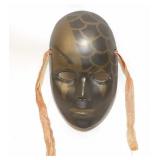 Solid Brass Man Face Mask