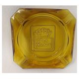 Best Western Glass Advertising Ashtray