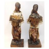 Mexican Paper Mache Folk Art Figurines