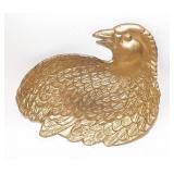 Brass Figural Bird Dish - Made in Japan