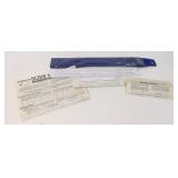Vintage Precision & Sterling Slide Rulers w/Case