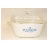 Corning Ware Cornflower 1 3/4' Casserole with Lid