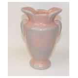 Conder Mid Century Double Handled Pink Vase