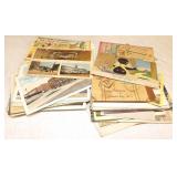 Stack of Vintage Postcards - Scenic, Holiday