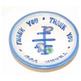 M A Hadley Thank You Dish Plate