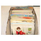 Box of Vintage & Antique Postcards Scenic Greeting