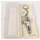 Puerto Rico Key Chain Pocketknife Souvenir in Case