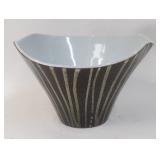 MCM Art Pottery Free Form Pedestal Bowl