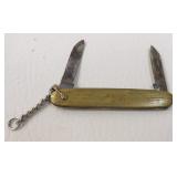 Colonial 2-Blade Pocketknife Keychain Fob