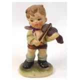 Napcoware Boy with Fiddle Figurine