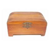 Miniature Cedar Jewelry Trinket Box