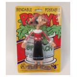 Popeye's Olive Oyl Bendable 7' Figurine