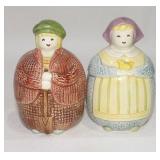Fat Chicken Lady & Fat Man with Shovel