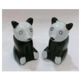 Vintage Small Panda Bears