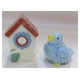 Treasure Craft Bluebird & Birdhouse Set