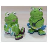 Frogs in Bathing Suits