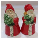 Traditional Old-World Santa Claus with Tree