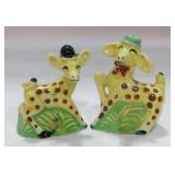 Vintage Anthropomorphic Giraffes in Hats