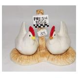 Big White Hen Chickens on Nest Eggs for Sale