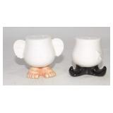 Enesco Devil & Angel Torsos